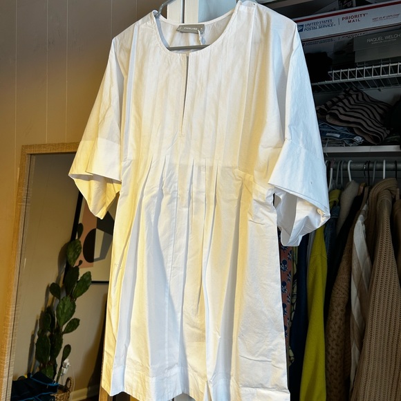 BNWT Everlane Poplin Tunic in white - Picture 5 of 7